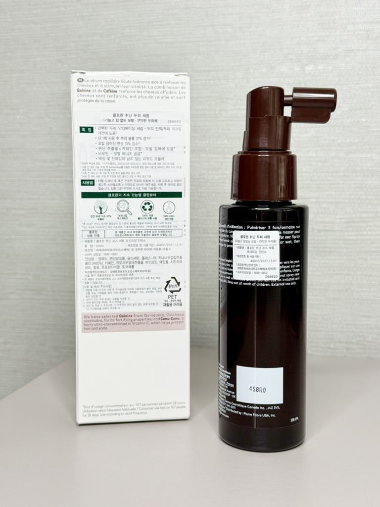 KLORANE 奎宁头皮精华 common.review image