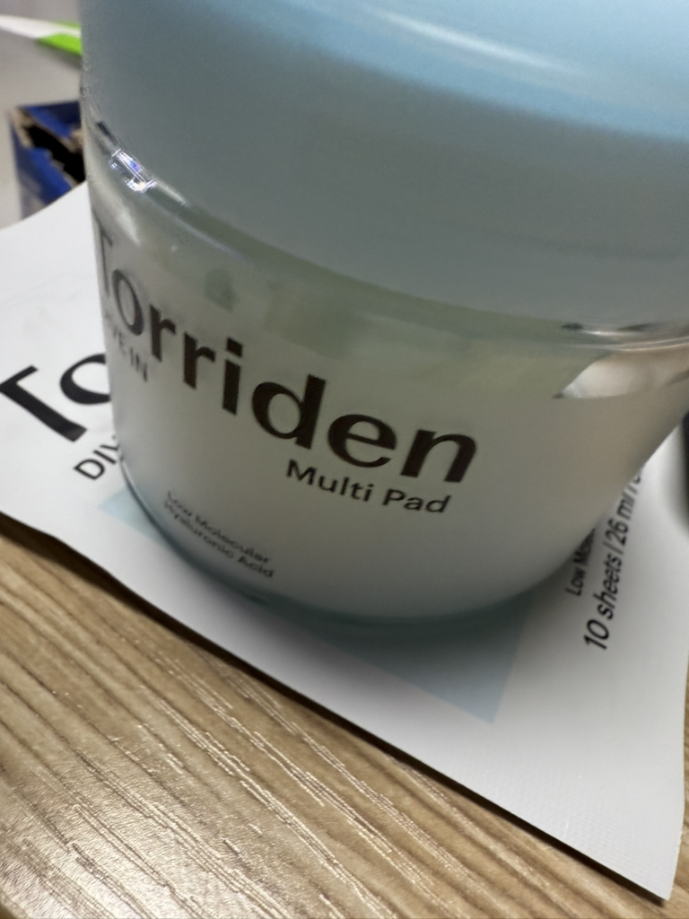 低分子玻尿酸爽肤棉片的真实用户使用照片