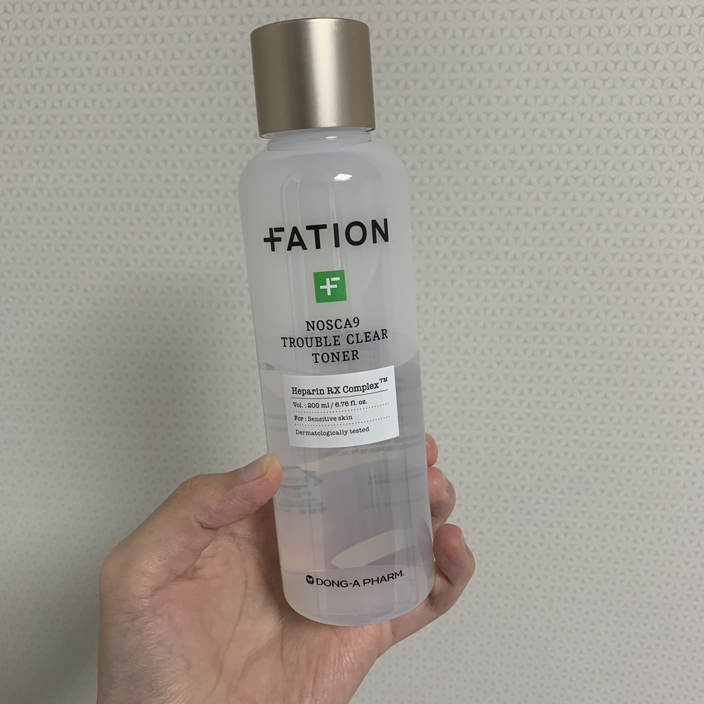 파티온 (FATION) 노스카나인 트러블 클리어 토너 review image