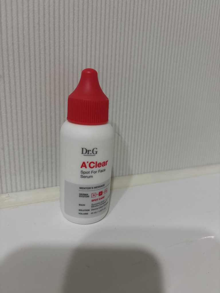 面部祛痘精华液的真实用户使用照片