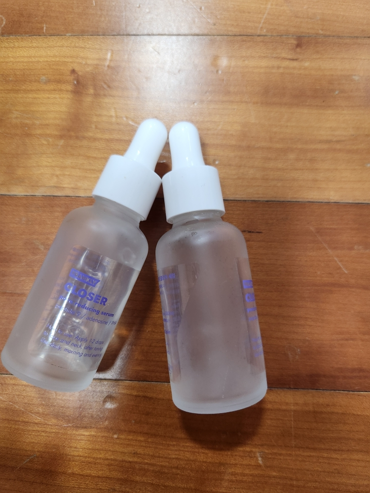 闭合精华液的真实用户使用照片