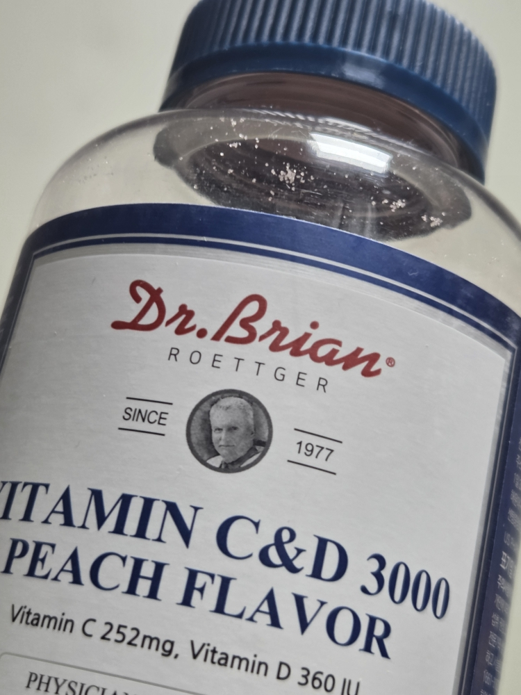 Dr.Brian 维生素C&D3000 桃子味 common.review image