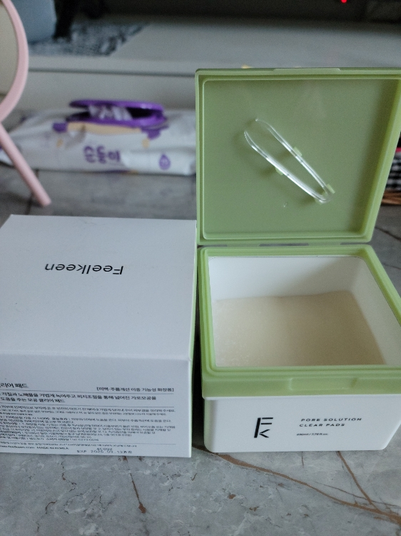 필킨 (Feelkeen) 포어 솔루션 클리어 패드 review image