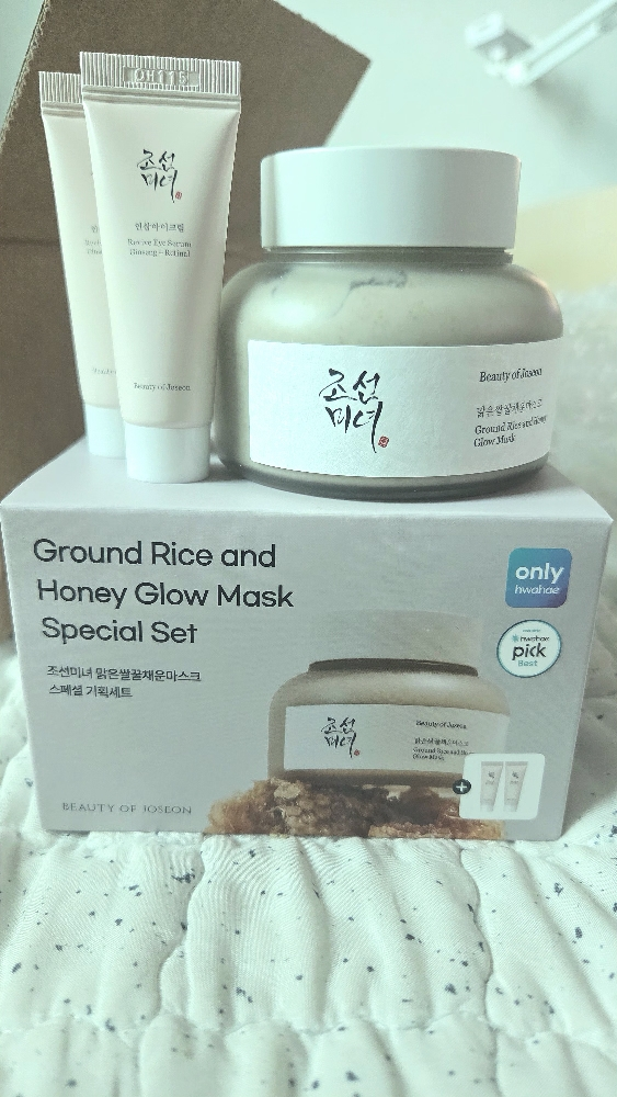 조선미녀 (BeautyofJoseon) 맑은쌀꿀채운마스크 review image