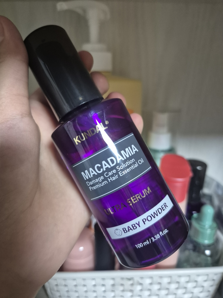 쿤달 (KUNDAL) 마카다미아 울트라 헤어세럼 [베이비파우더] review image