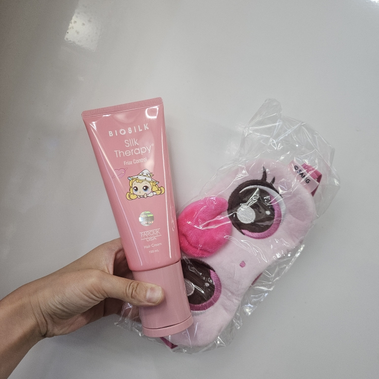 실크테라피 (SILKTHERAPY) 캐치티니핑 콜라보 프리즈컨트롤 헤어 크림 review image