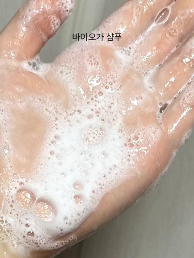바이오가 (BIORGA) 바이오틴 손상모발개선 탈모완화 샴푸 review image
