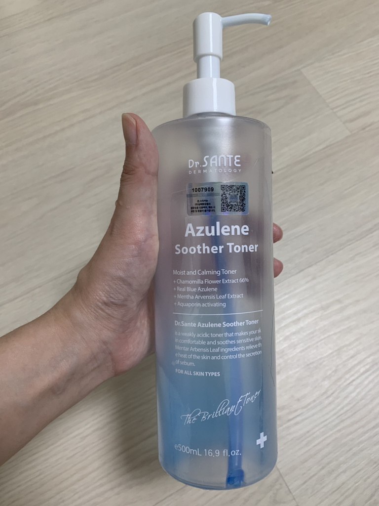 Dr.SANTE 蓝色调柔和的爽肤水 common.review image