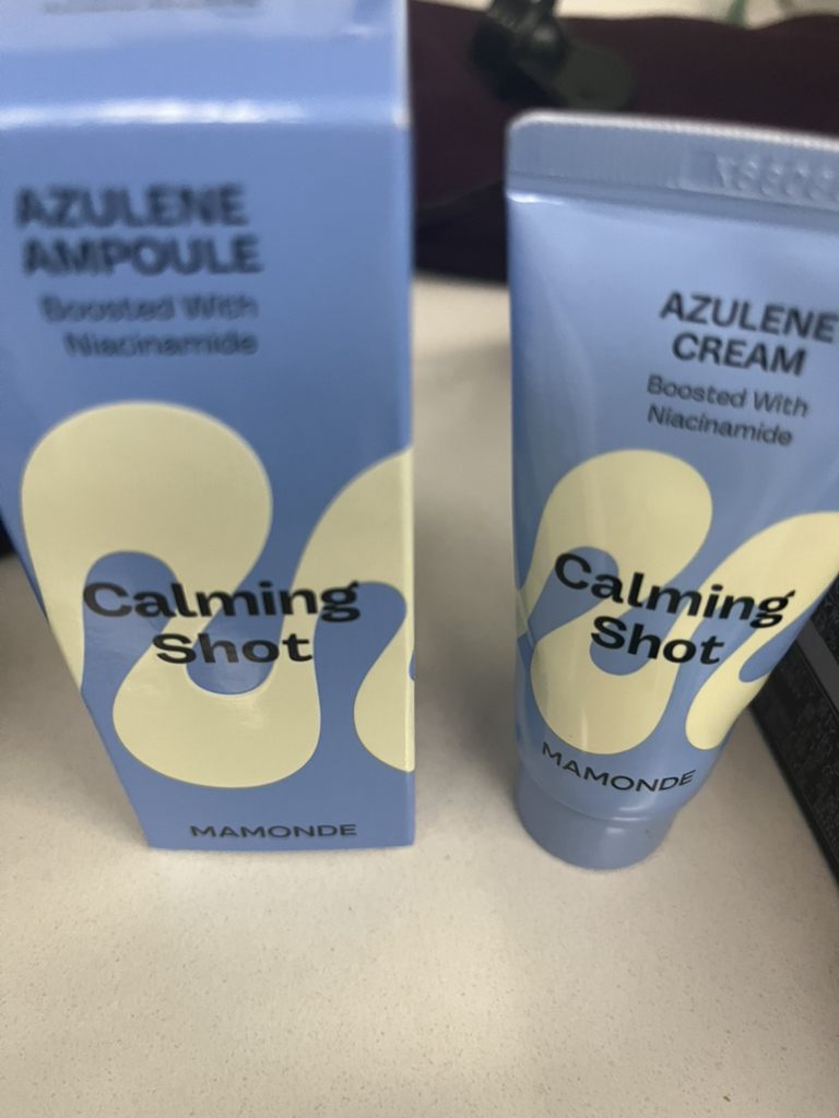 镇静护肤水 蓝色印记补水安瓶的真实用户使用照片