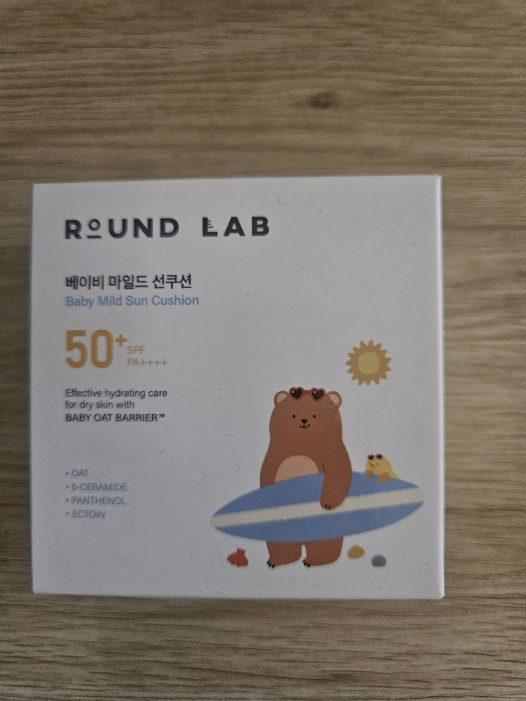 라운드랩 (ROUNDLAB) 베이비 마일드 선쿠션 [SPF50+/PA++++] review image