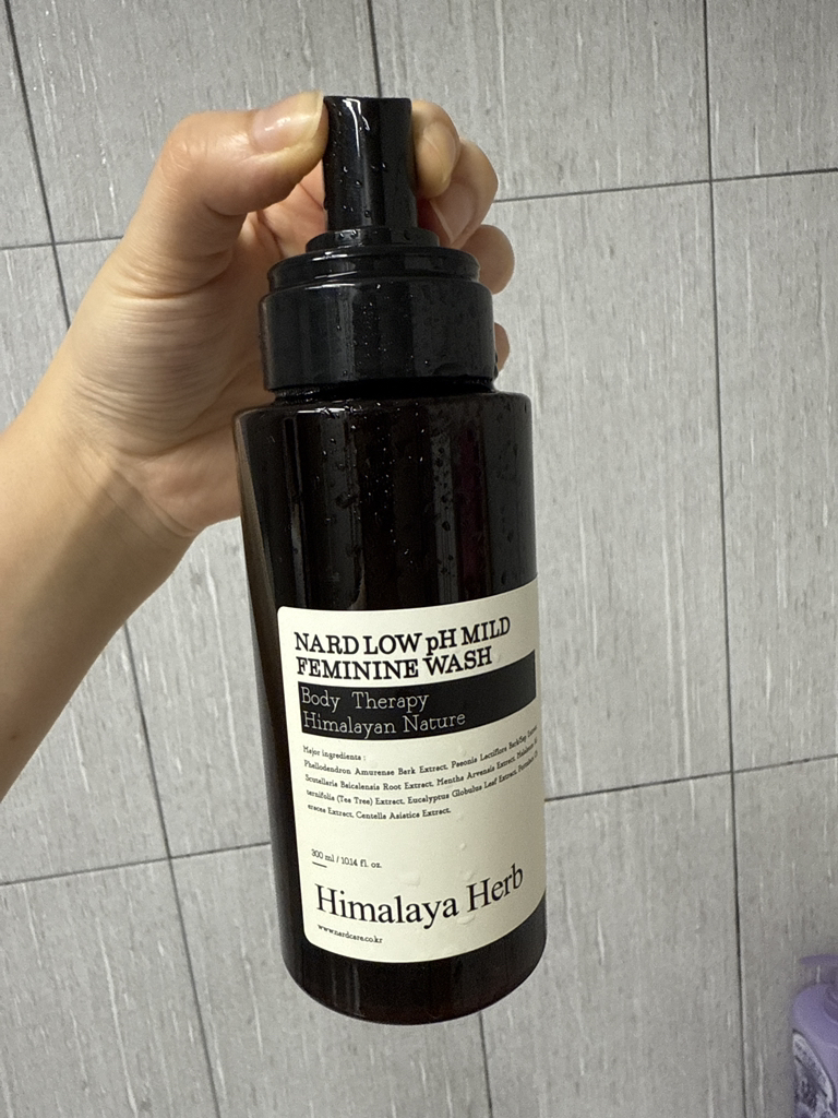 弱酸性女性私处护理清洁泡沫的真实用户使用照片