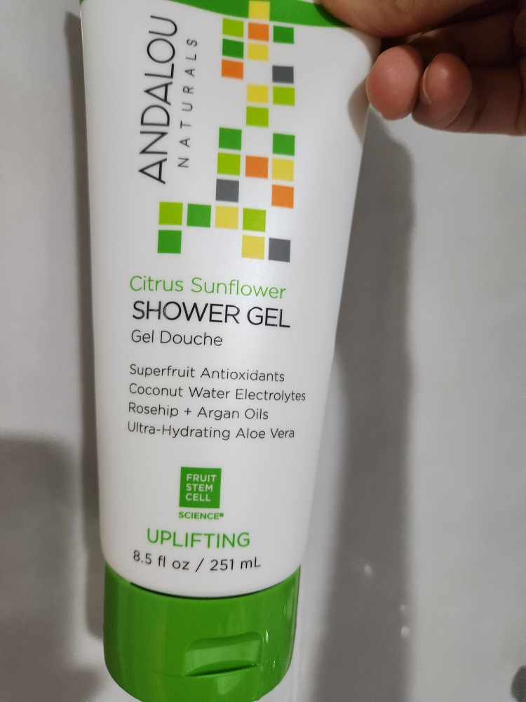 안달로우내추럴스 (Andalounaturals) 샤워젤 [시트러스썬플라워업리프팅] review image