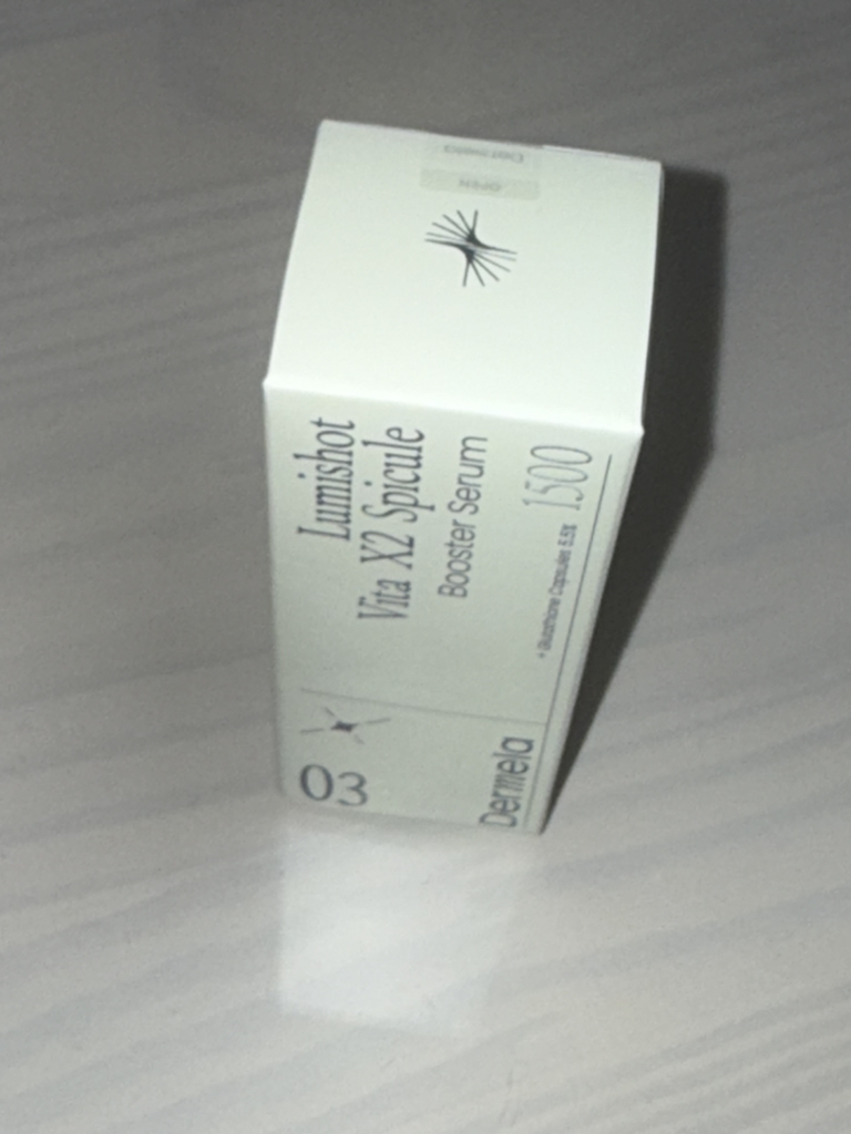 Dermela Lumishot Vita X2 Spicule Booster Serum Reviews for