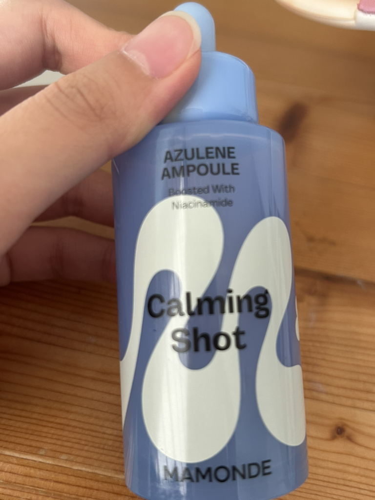 镇静护肤水 蓝色印记补水安瓶的真实用户使用照片