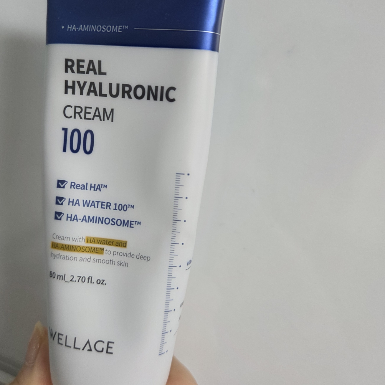 真正透明质酸100霜的真实用户使用照片