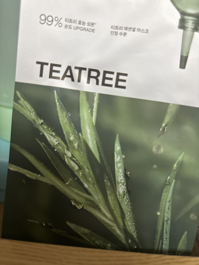 必需面膜 [茶树镇定补水]的真实用户使用照片