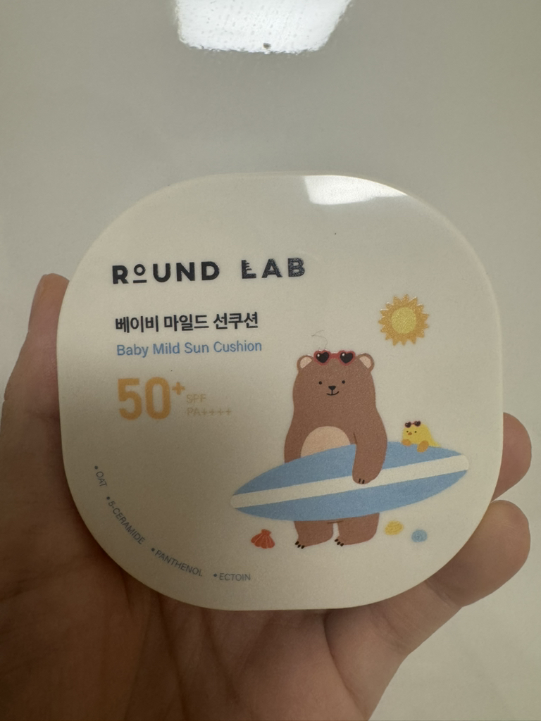 라운드랩 (ROUNDLAB) 베이비 마일드 선쿠션 [SPF50+/PA++++] review image