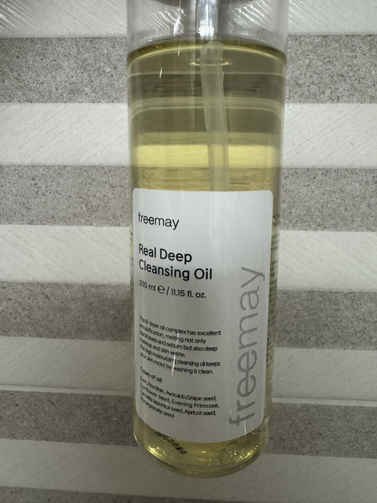 真实深层洁面油的真实用户使用照片