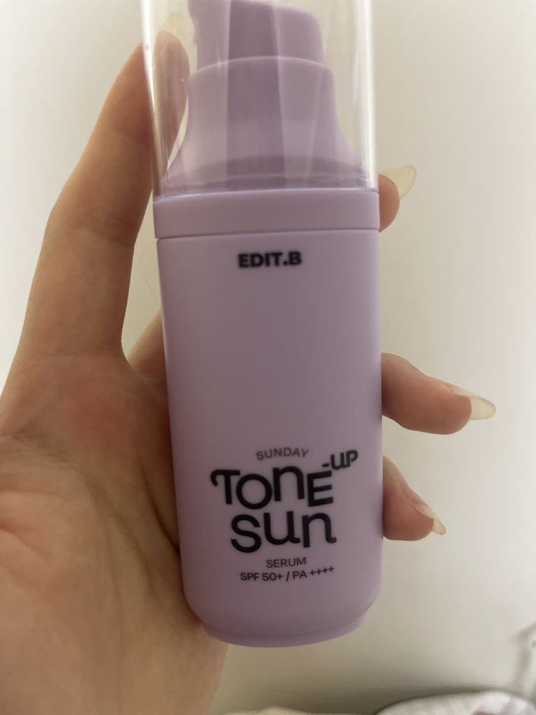 EDIT.B 周日隔离霜 [SPF50+/PA++++] [提亮/紫色] common.review image