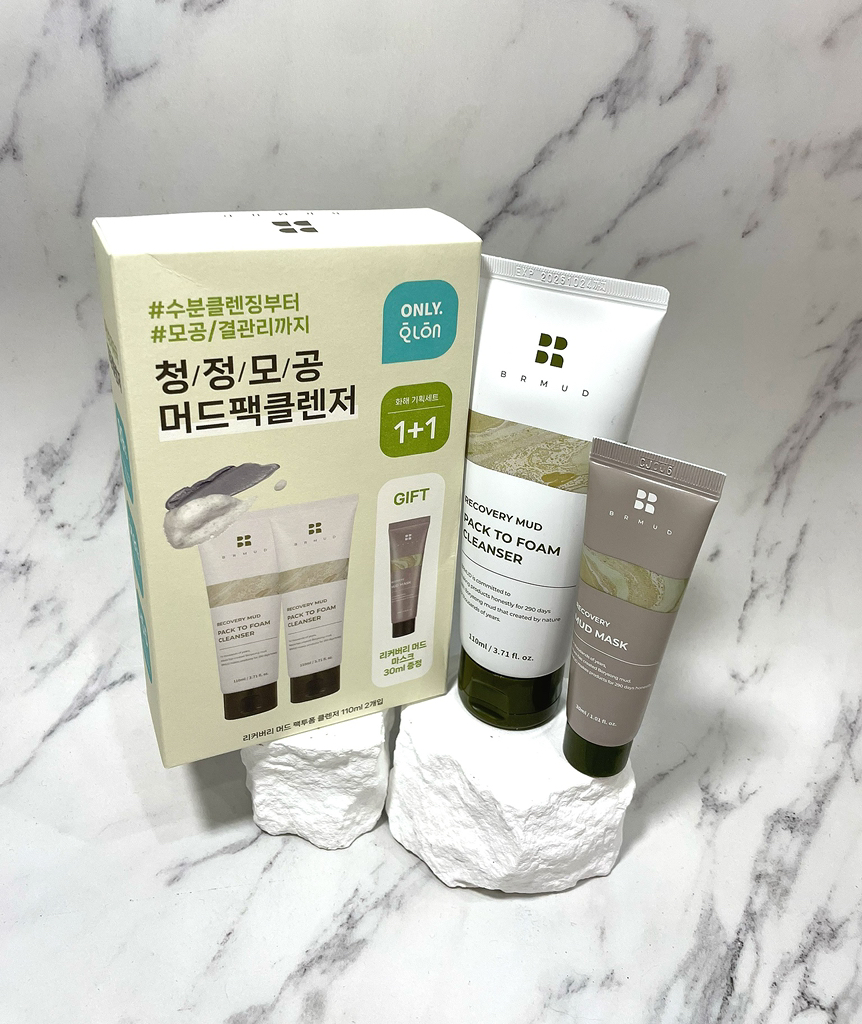 恢复泥浆面膜泡沫洁面乳的真实用户使用照片