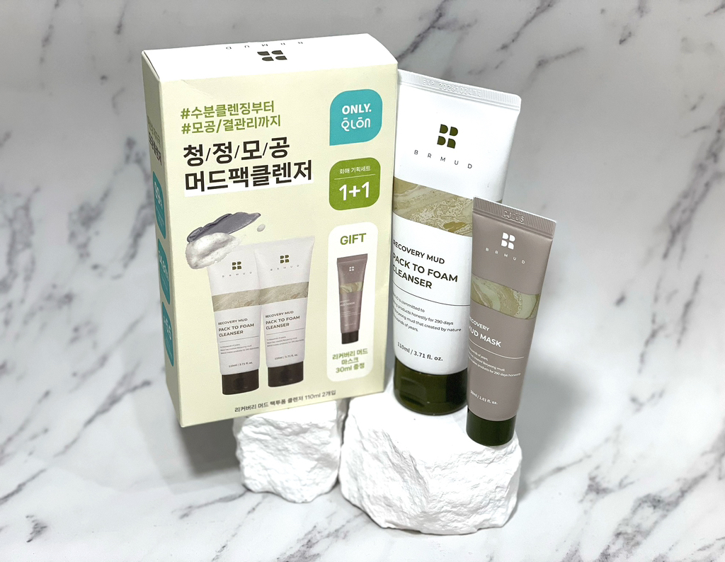 恢复泥浆面膜泡沫洁面乳的真实用户使用照片