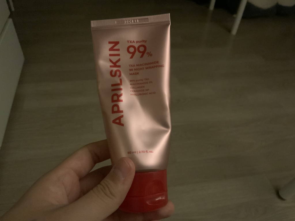 APRILSKIN TXA 99 夜间修复面膜 common.review image