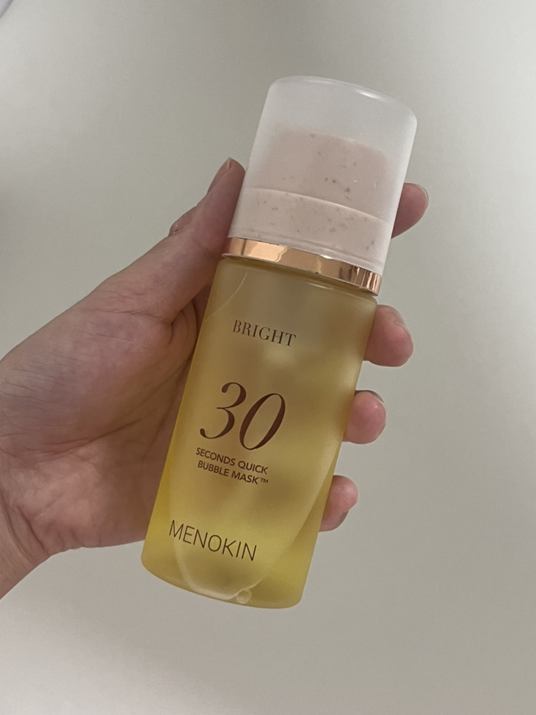메노킨 (MENOKIN) 30초 퀵 버블 마스크 [브라이트] review image