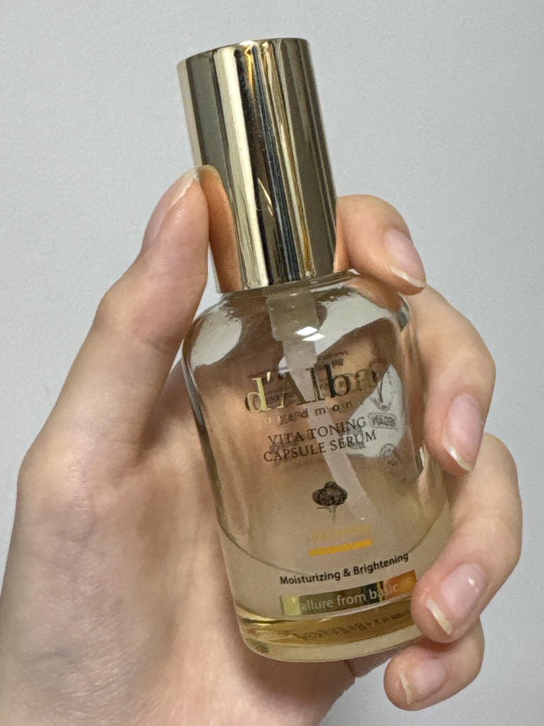 달바 (d'Alba) 비타 토닝 캡슐 세럼 review image