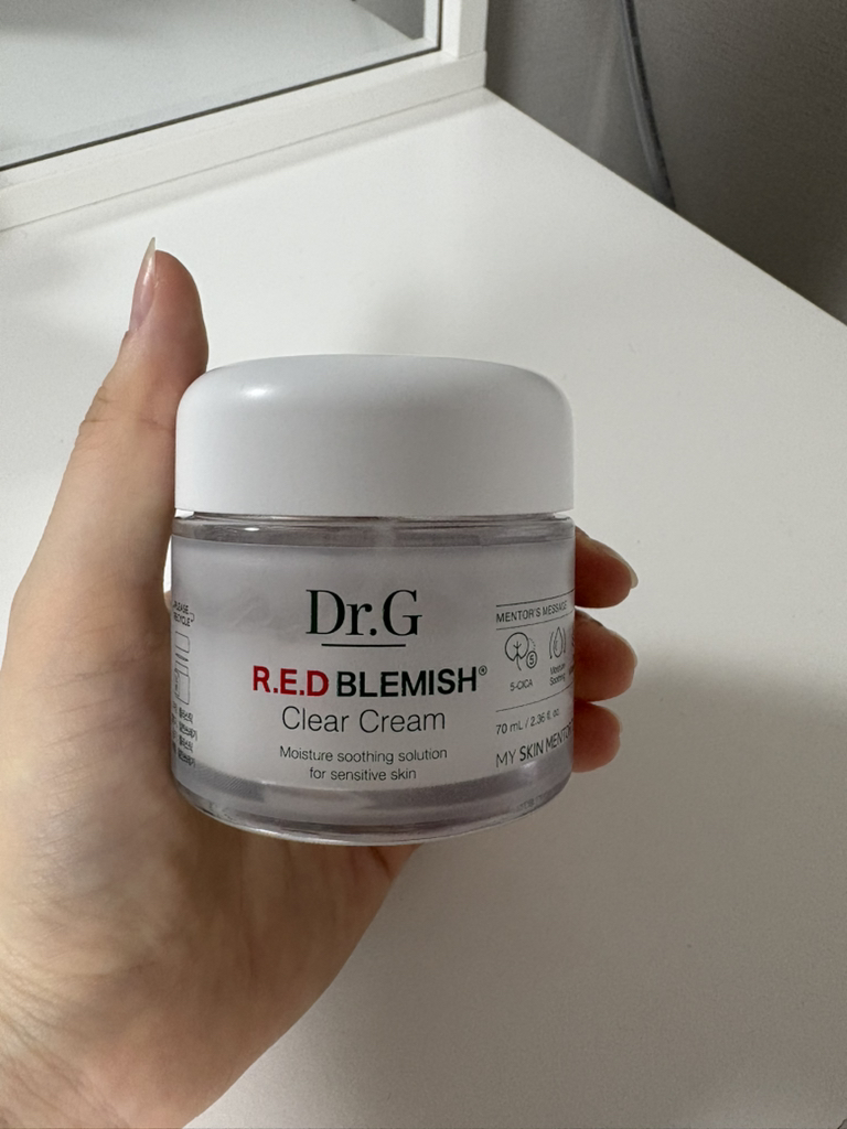 红色斑痕清洁霜的真实用户使用照片