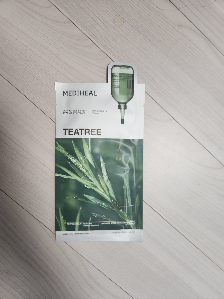 必需面膜 [茶树镇定补水]的真实用户使用照片