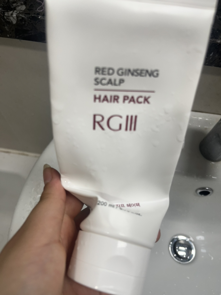 RGIII (알지쓰리) 레드진생 스칼프 헤어팩 review image