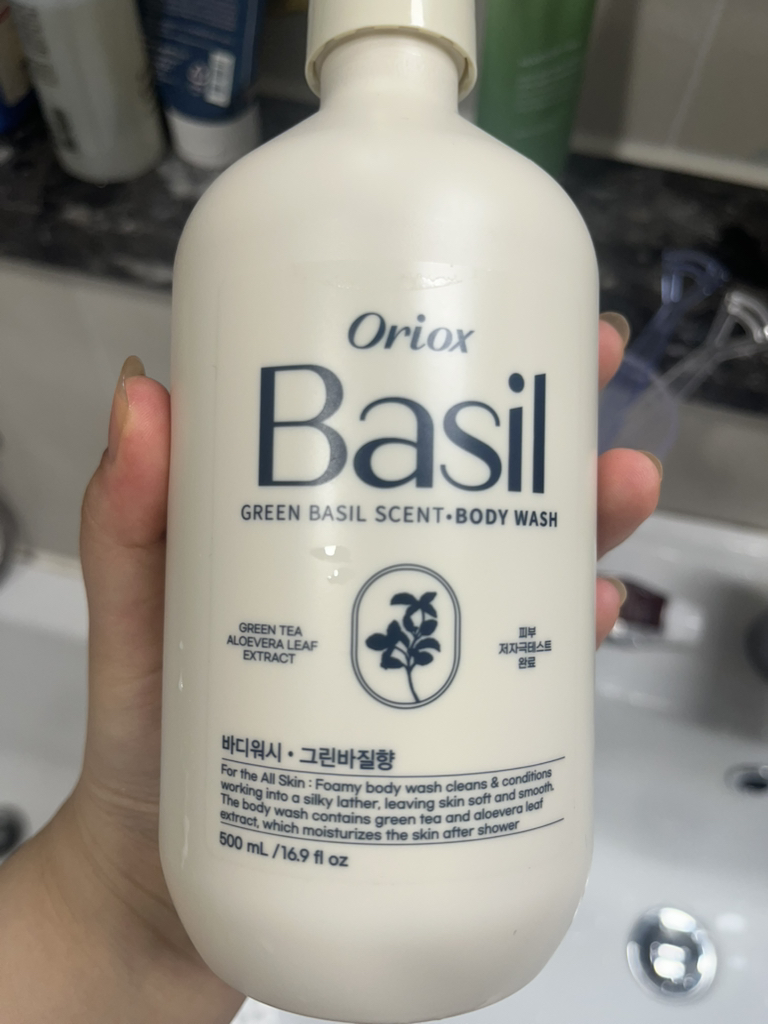 오릭스 (Oriox) 퍼퓸 바디워시 [바질향] review image