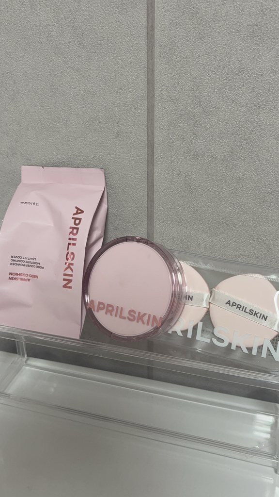 APRILSKIN 粉红版英雄气垫 [SPF50+/PA++++] [21号浅米色] common.review image