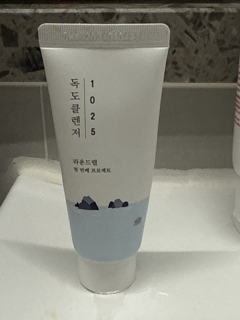 独岛洁面乳的真实用户使用照片
