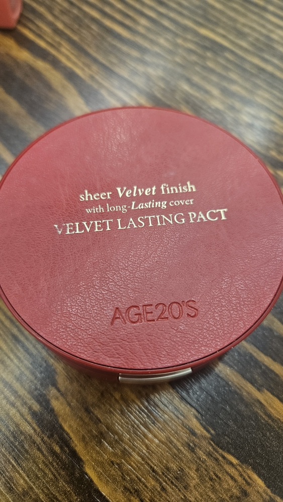 에이지투웨니스 (AGE20's) 프루아 에디션 벨벳 래스팅 팩트 [SPF50+/PA++++] [21호] review image