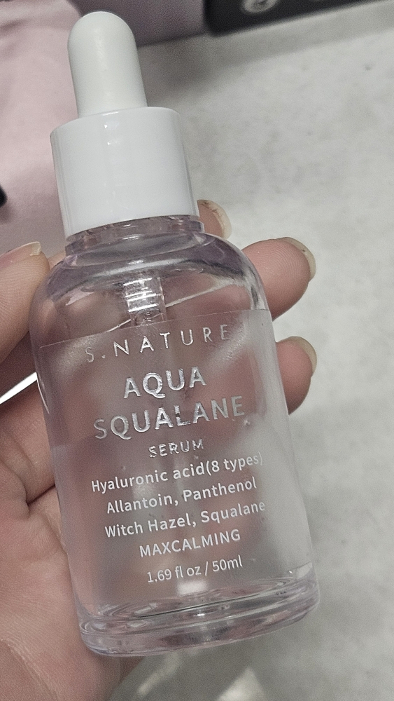 水库角鲨烷精华的真实用户使用照片