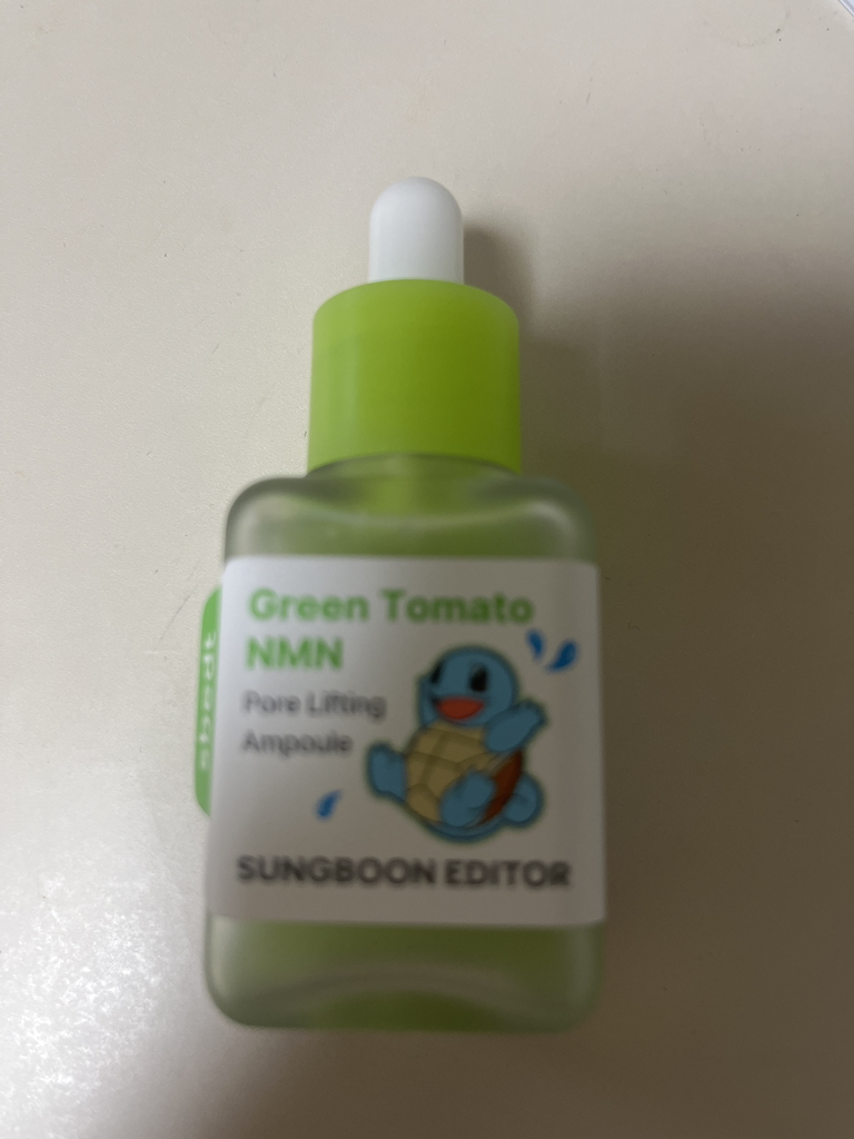성분에디터 (SUNGBOONeditor) 포켓몬 콜라보 그린토마토 NMN 포어 리프팅 앰플 review image