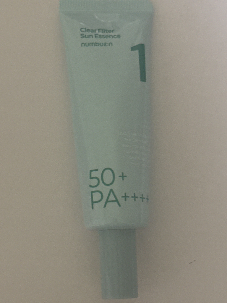넘버즈인 (numbuzin) 1번 청초 진정맑은 물막선크림 [SPF50+/PA++++] review image