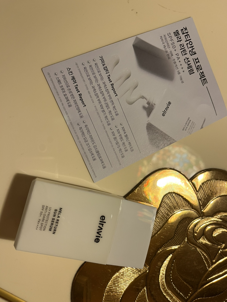 엘라비에코스메틱 (elraviecosmetic) 멜라 리턴 선세럼 [SPF50+/PA++++] review image