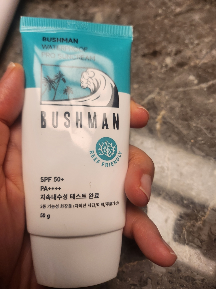 부쉬맨 (BUSHMAN) 워터프루프 프로 선크림 [SPF50+/PA++++] review image