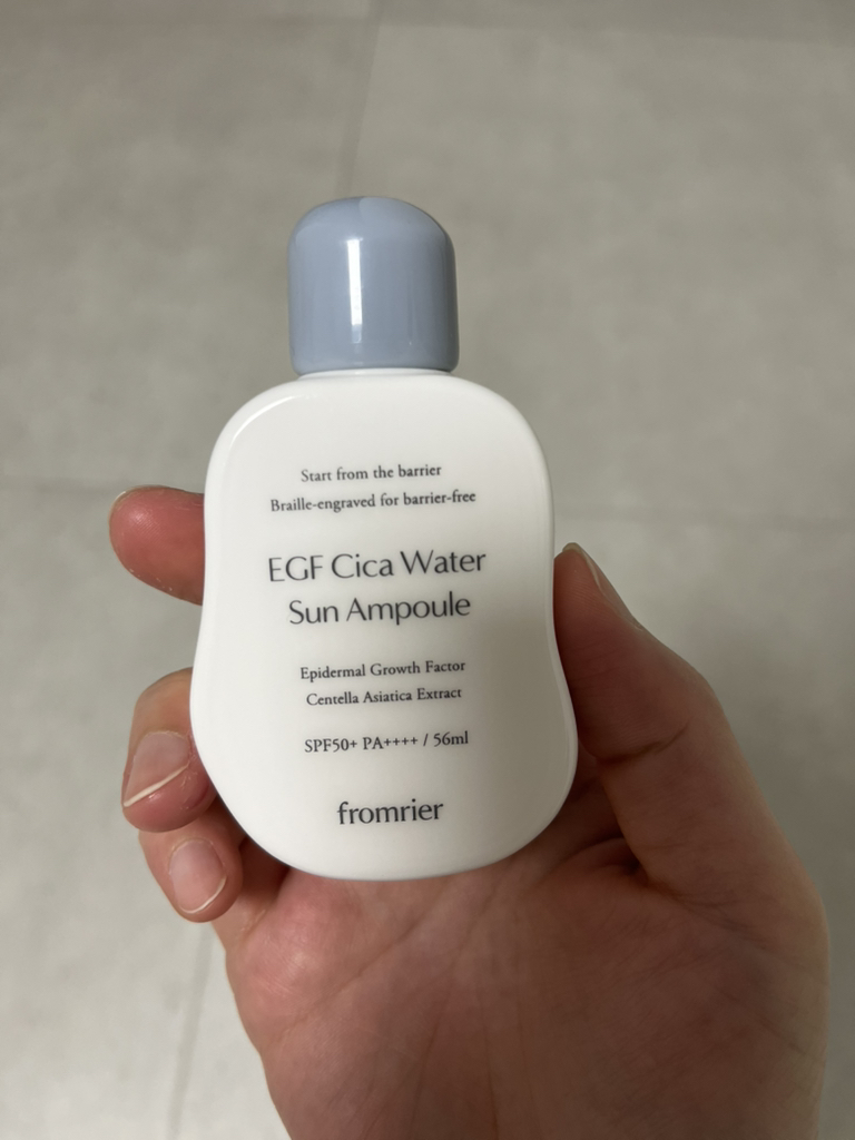 프롬리에 (fromrier) 비건 EGF 시카 워터 선앰플 [SPF50+/PA++++] review image