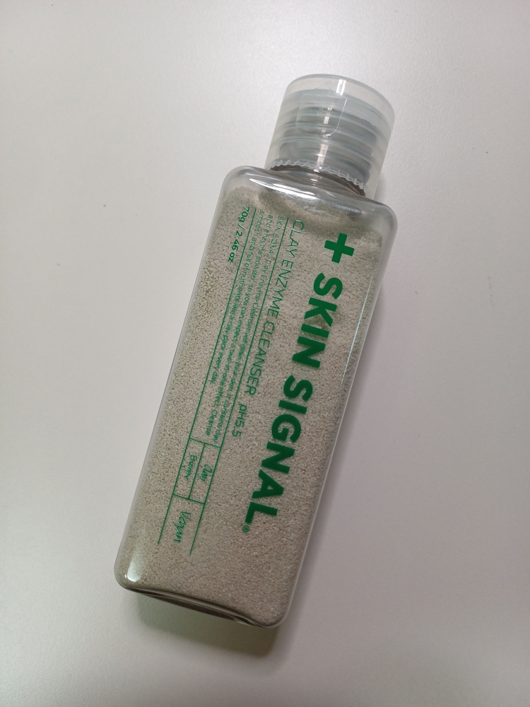 스킨시그널 (SKINSIGNAL) 클레이 효소 클렌저 [그린] review image