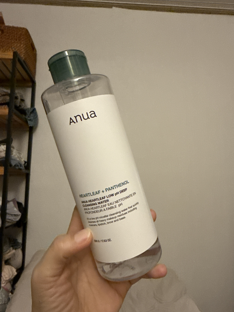 아누아 (Anua) 어성초 약산성 딥 클렌징 워터 review image