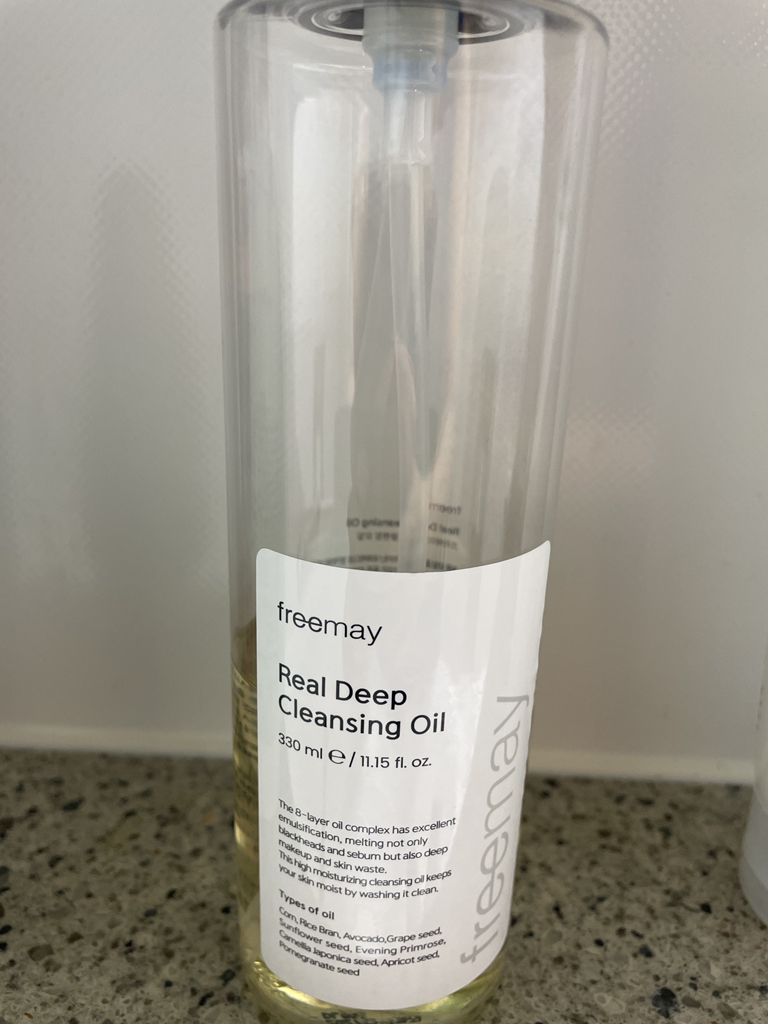 真实深层洁面油的真实用户使用照片