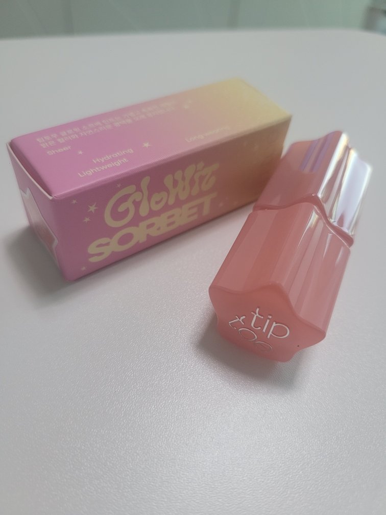 팁토우 (tiptoe) 글로윗 소르베 틴트 [101 토슈즈하트] review image