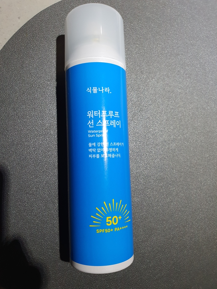 식물나라 (SHINGMULNARA) 워터프루프 선 스프레이 [SPF50+/PA++++] review image