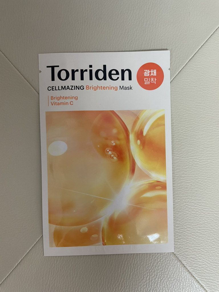 Torriden (桃瑞丹) 瑟美肌维C亮肤面膜 common.review image