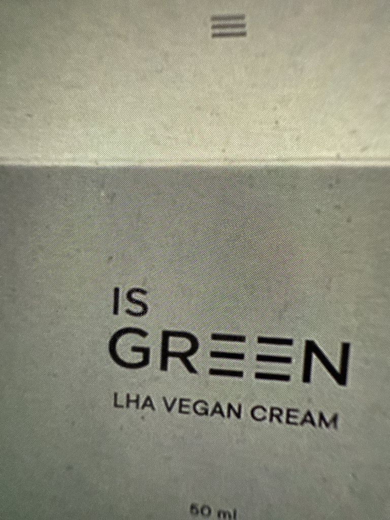 이즈그린 (ISGREEN) LHA 비건 크림 review image