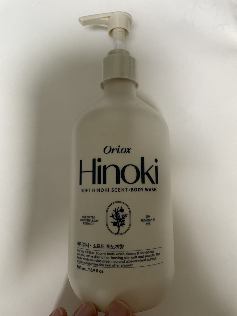 오릭스 (Oriox) 퍼퓸 바디워시 [히노끼향] review image