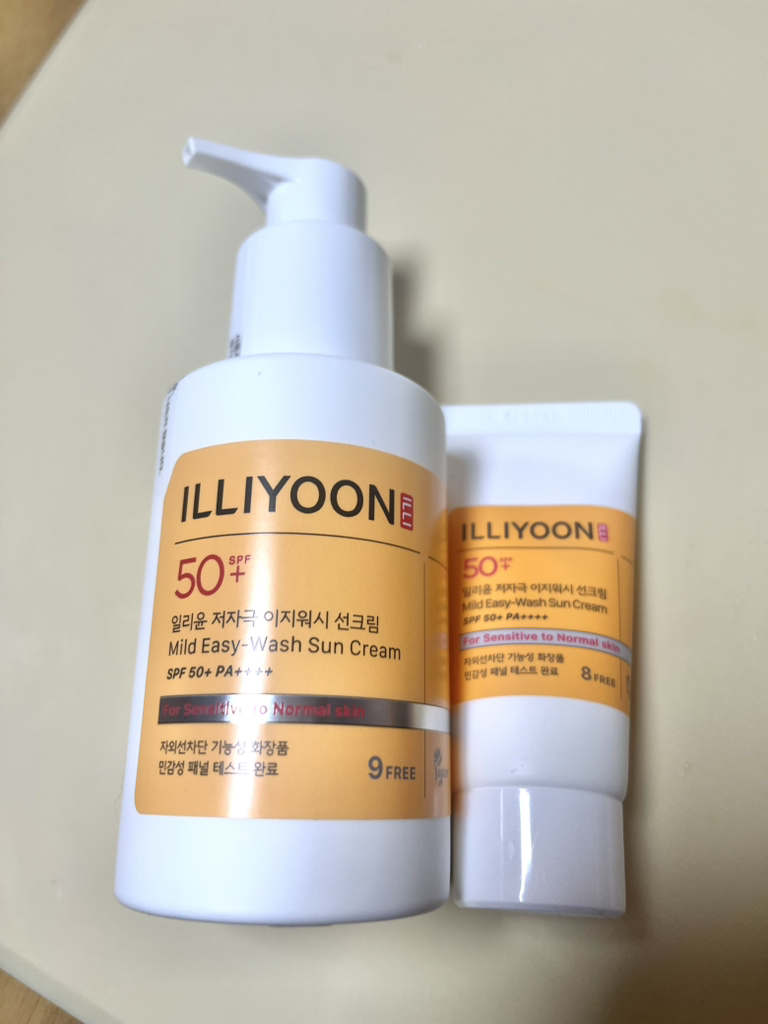 일리윤 (ILLIYOON) 저자극 이지워시 선크림 [SPF50+/PA++++] review image